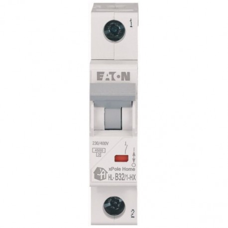 Eaton-moeller HN-B32/1 EATON ELECTRIC Miniature circuit breaker (MCB), 32 A, 1p, characteristic: B
