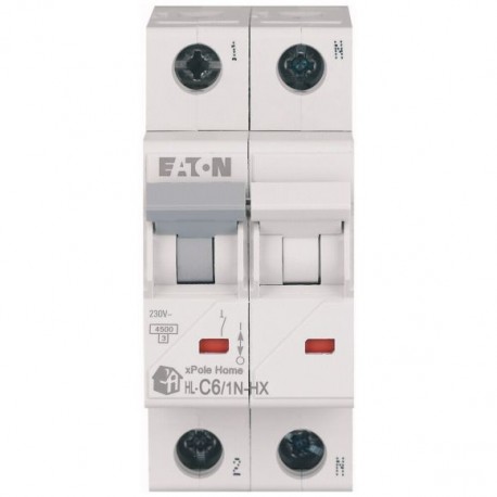 Eaton-moeller HN-C6/1N Y7-194848 EATON ELECTRIC Miniature Circuit breaker 1N-pole C-char 6-A