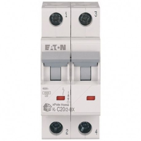 Eaton-moeller HN-C20/2 Y7-194872 EATON ELECTRIC Miniature Circuit breaker 2-pole C-char 20-A