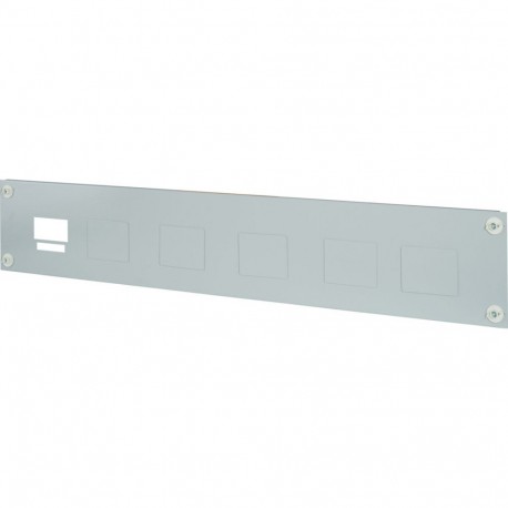Eaton-moeller BPZ-FP/S-NZM1X-6/6-1200-MV Y7-195396 EATON ELECTRIC Front plate multiple mounting NZM1, vertical, HxW..