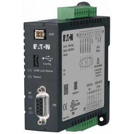 EATON - MOELLER PXR-PCAM PXR-PCAM 195565 EATON ELECTRIC Communication module for IZM and NZM-VX(MX)(PX)(PMX). Profibus DP