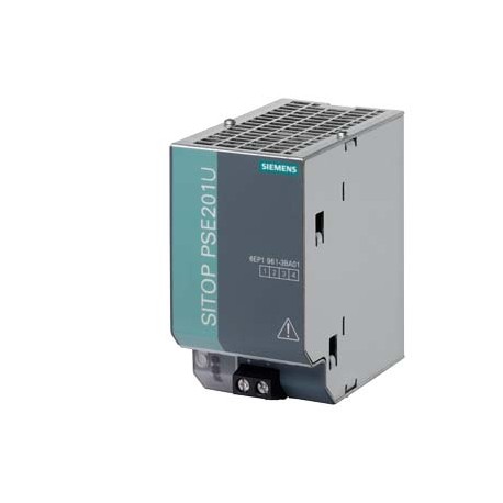 SIEMENS 6EP1961-3BA01 6EP1961-3BA01 SIEMENS SITOP PSE201U buffer module Buffer time 100 ms to 10 s Depending on load current