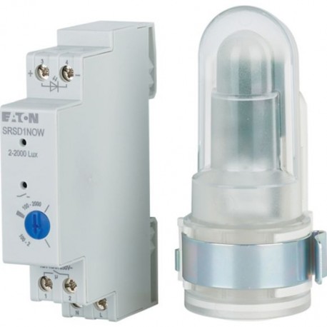 Eaton-moeller SRSD1NOW Y7-196845 EATON ELECTRIC Analogue Light intensity switch, DIN rail 1 TE, 1 NO contact, exter..