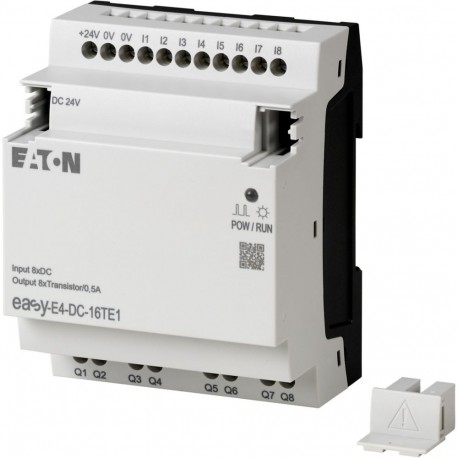 Eaton-moeller EASY-E4-DC-16TE1 Y7-197220 EATON ELECTRIC I/O expansion, For use with easyE4, 24 V DC, Inputs/Outputs..