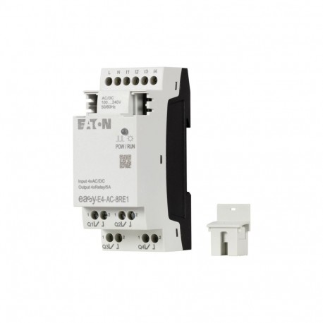 Eaton-moeller EASY-E4-AC-8RE1 Y7-197221 EATON ELECTRIC I/O expansion, For use with easyE4, 100 240 V AC, 110 220 V ..