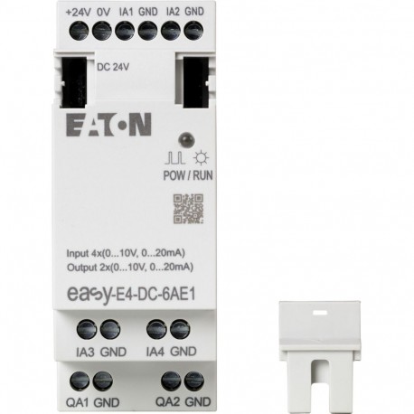 Eaton-moeller EASY-E4-DC-6AE1 Y7-197223 EATON ELECTRIC I/O expansion, For use with easyE4, 24 V DC, Inputs expansio..