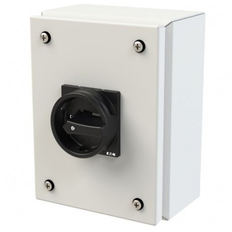 EATON - MOELLER P1-32/SE1/SVB-SW/N P1-32/SE1/SVB-SW/N 197359 EATON ELECTRIC General switch. 32A. surface mounting. 3p+N. STOP function, With