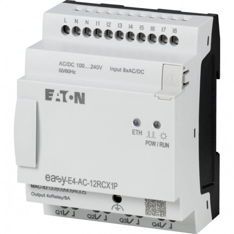Eaton-moeller EASY-E4-AC-12RCX1P Y7-197509 EATON ELECTRIC EASY-E4-AC-12RCX1P