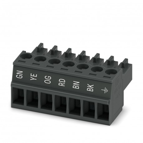 PHOENIX CONTACT MC 1,5/ 7-ST-3,5 BK NZ687409 MC 1,5/ 7-ST-3,5 BK NZ687409 1992861 PHOENIX CONTACT Printed-circuit board connector