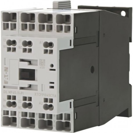 EATON - MOELLER DILMP45-11(RDC24)-PI DILMP45-11(RDC24)-PI 199308 EATON ELECTRIC 4-pole contactor,45A/AC-1,action. DC. Push-in