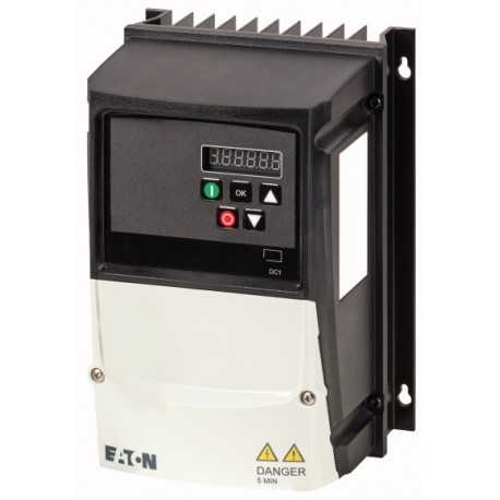 Eaton-moeller DC1-S17D0NN-A66OE1 EATON ELECTRIC Variable frequency drive, 115 V AC, single-phase, 7 A, 0.37 kW, IP6..