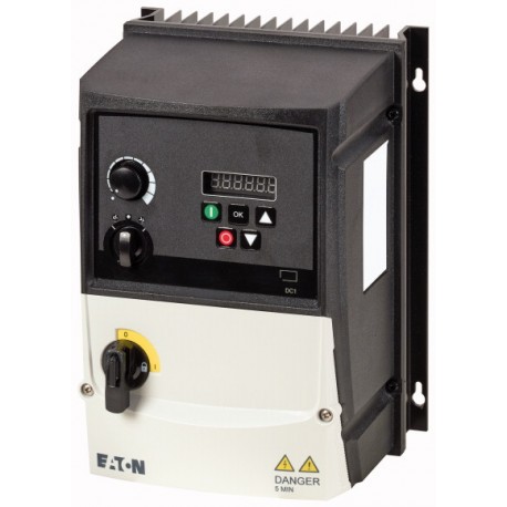 Eaton-moeller DC1-S1011NB-A6SOE1 EATON ELECTRIC Variable frequency drive, 115 V AC, single-phase, 10.5 A, 0.55 kW, ..