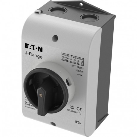 EATON - MOELLER J20/B/N J20/B/N 199553 Y7-199553 EATON ELECTRIC J20/B/W