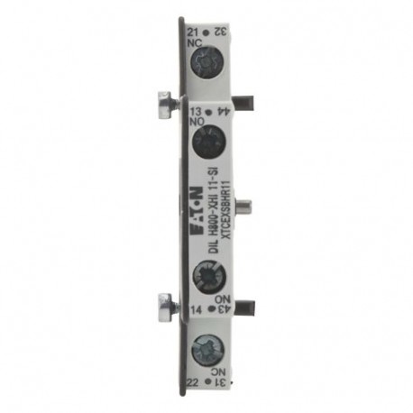 Eaton-moeller DILH800-XHI11-SI XTCEXSBHR11 EATON ELECTRIC Auxiliary contact module, 2 pole, Ith 10 A, 1 N/O, 1 NC, ..