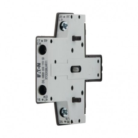 Eaton-moeller DILH800-XHI11V-SI XTCEXSBLHR11 EATON ELECTRIC Auxiliary contact module, 2 pole, Ith 10 A, 1 N/OE, 1 N..