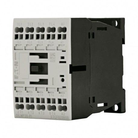 Eaton-moeller DILMP20(220V50/60HZ)-PI EATON ELECTRIC 4-pole contactor, 20A/AC-1, action. AC. Push-in
