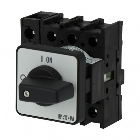 EATON - MOELLER P1-40/E/N P1-40/E/N 199891 Y7-199891 EATON ELECTRIC On-Off switch 40 A flush mounting, 3p+N with black handle