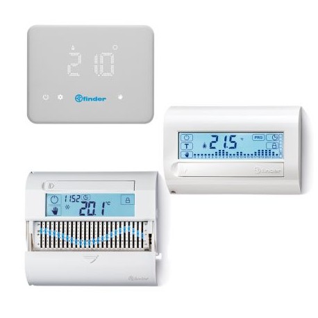 Finder 1C6190030101PAS 1C Series Programmable room thermostats