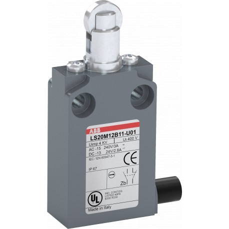 ABB LS20M12B11-P01 LS20M12B11-P01 1SBV015512R2001 ABB LS20M12B11-P01 Limit Switch