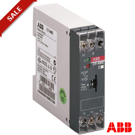Abb CT-AWE CT-AWE Time relay, impulse-OFF 1c/o, 3-300s, 110-130VAC