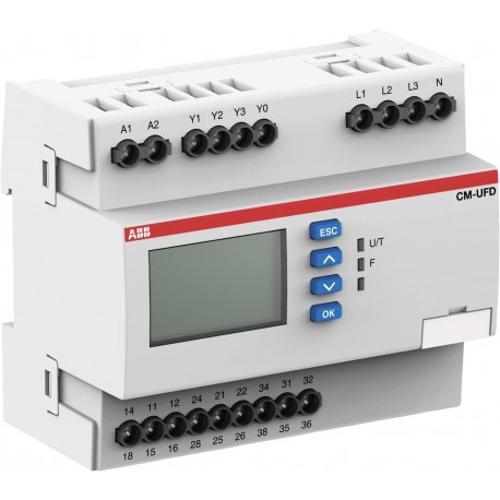 Abb CM-UFD.M22 CM-UFD.M22 Grid feeding monitoring relay 3c/o,L-L 0-540VAC,L-N 0-312VAC