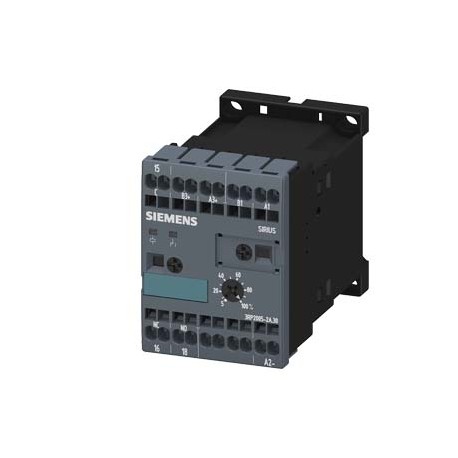 SIEMENS 3RP2005-2AP30 3RP2005-2AP30 SIEMENS Timing relay, electronic Multifunction, 8 functions 1 change-over contact 24 V AC/DC, ..