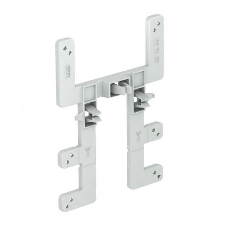 OBO BETTERMANN BE TS GR BE TS GR 2007833 OBO BETTERMANN Fastening element T60-T100 for mesh cable trays, Light grey, Polycarbonate, ..