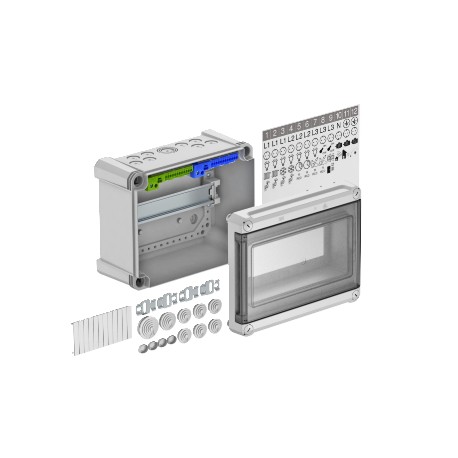 Obo-bettermann SDB 09 PC OBO BETTERMANN DISTRIBUTION BOX 9 DISP PC