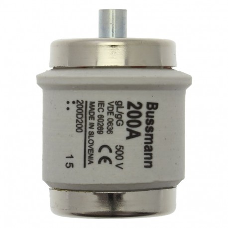Eaton-moeller FUSE 200 DV GG 500VAC TIME DELAY EATON ELECTRIC Fuse-link, LV, 100 A, AC 400 V, D03, gL/gG, IEC, tim..