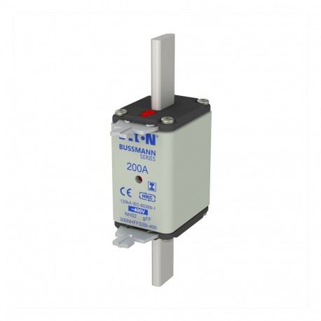 EATON - MOELLER EATON 200A 400V GFF 02 EATON EATON 200A 400V GFF 02 EATON 200NHFF02BI-400 EATON ELECTRIC Fuse-link, LV, 200 A, AC 400 V, NH02, gFF, IEC, ..