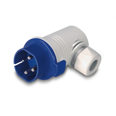 Scame 200.01633A PLUG 2P+E IP44 16A 200-250V AC