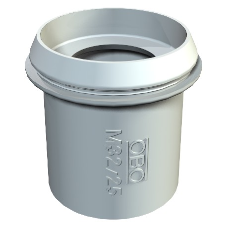 OBO BETTERMANN EDR 25 16-20 LGR EDR 25 16-20 LGR 2011506 OBO BETTERMANN Plug-in seal for pipes, Ø25/16-20, Light grey, 7035, Polyvinylchlori..