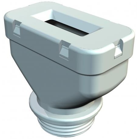 OBO BETTERMANN 106 FL 21 6 30 106 FL 21 6 30 2012855 OBO BETTERMANN Flat cable threaded connection , PG21, Stone grey, 7030, Polyethylene,..