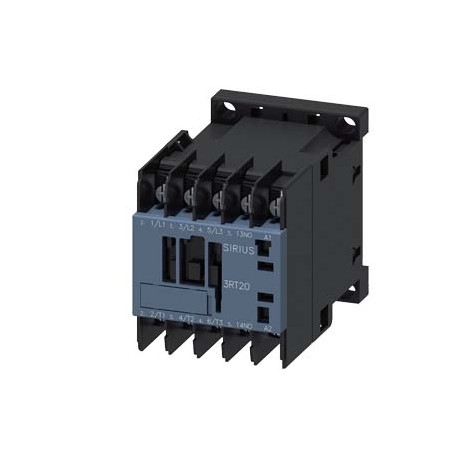 Siemens 3RT2018-4AG61 Contactor, AC-3, 7.5 KW / 400 V, 1 NO, 100 V AC, 50 Hz, 100 ... 110 V, 60 Hz, 3-pole, ..