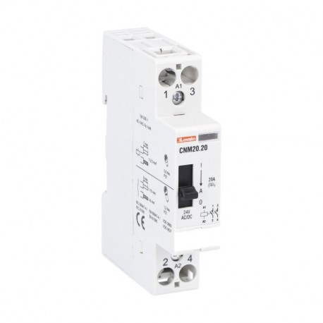 LOVATO ELECTRIC CNB2020024 CNB2020024 LOVATO LATCHING RELAY 1M 20A AC1 2P 24V