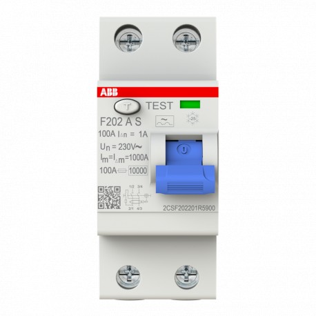 ABB 2CSF202201R4630 2CSF202201R4630 ABB F202 A S-63/0,5 Residual Current Dev.