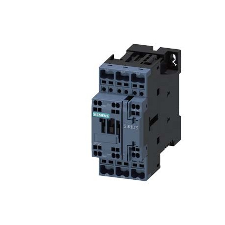 Siemens 3RT2026-2NF30 power contactor, AC-3e/AC-3, 25 A, 11 kW / 400 V, 3-pole, 95-130 V AC/DC, 50/60 Hz, wi..