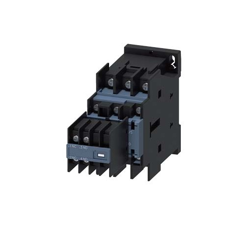 Siemens 3RT2028-4AC20 Power contactor, AC-3 38 A, 18.5 kW / 400 V 1 NO + 1 NC, 24 V AC 50/60 Hz, 3-pole size..