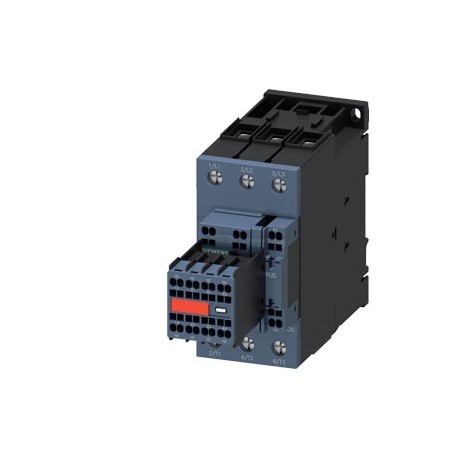 Siemens 3RT2037-3NB34-3MA0 Power contactor, AC-3 65 A, 30 kW / 400 V 2 NO + 2 NC, 20-33 V AC/DC with varisto..