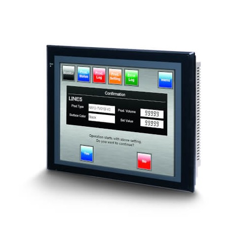 Omron NS12-TS01B-V2 NS12TS01BV2 OMRON NS series TFT 12.1" Color, Ethernet (Black)