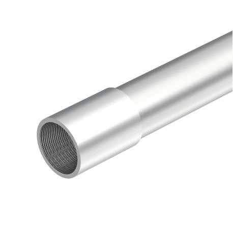Obo-bettermann SM25W ALU OBO BETTERMANN Aluminium pipe with thread, M25x1,5,3000, Aluminium, Alu