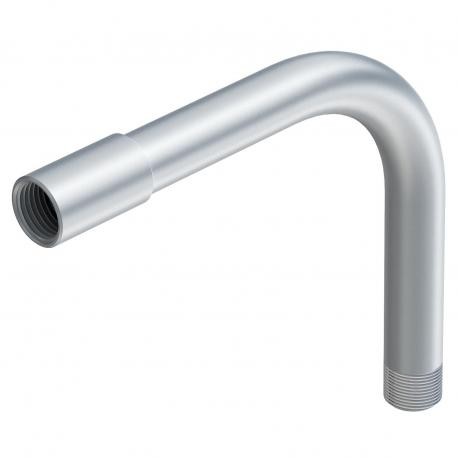 Obo-bettermann SBM50W ALU OBO BETTERMANN Aluminium pipe bend with thread, M50x1,5, Aluminium, Alu
