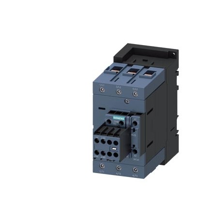 Siemens 3RT2047-1NB34-3MA0 Power contactor, AC-3 115 A, 55 kW / 400 V 2 NO + 2 NC, 20-33 V AC/DC 3-pole, 3 N..