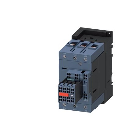 Siemens 3RT2047-3NP30 power contactor, AC-3e/AC-3, 110 A, 55 kW / 400 V, 3-pole, 175-280 V AC/DC, 50/60 Hz, ..