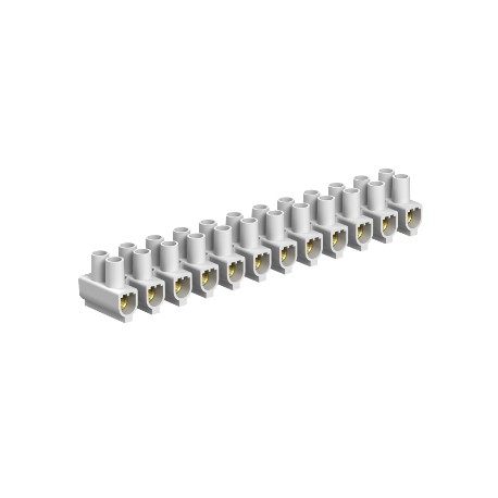 Obo-bettermann 79 CE WS/EKL 4BE OBO BETTERMANN Terminal strip , 25,0mm², White, Polypropylene, PP