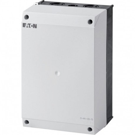 Eaton-moeller CI-K4-125-TS Y7-206886 EATON ELECTRIC Insulated enclosure, HxWxD 240x160x125mm, +mounting rail