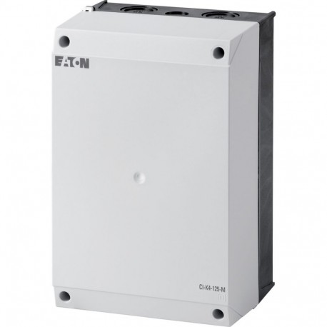 Eaton-moeller CI-K4-125-M Y7-206897 EATON ELECTRIC Insulated enclosure, HxWxD 240x160x125mm, +mounting plate
