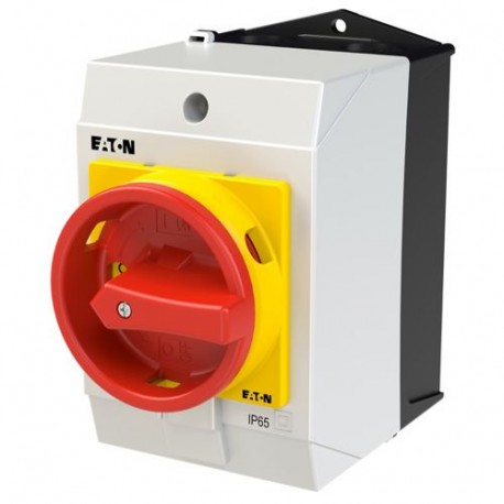 Eaton-moeller T0-3-15681/I1/SVB Y7-207155 EATON ELECTRIC Main switch, 3 pole + N + 1 N/O + 1 N/C, 20 A, Emergency-S..