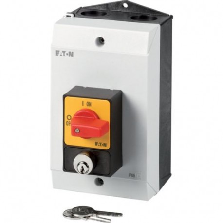 EATON - MOELLER T3-2-1/I2/SVA(S)-RT T3-2-1/I2/SVA(S)-RT 207174 Y7-207174 EATON ELECTRIC Panic switches, 3 pole, 32 A, Cylinder lock SVA, front p..
