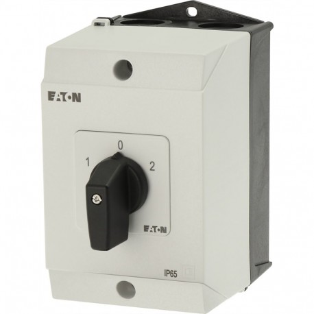Eaton-moeller T3-3-8401/I2 Y7-207188 EATON ELECTRIC Reversing switches, Contacts: 5, 32 A, front plate: 1-0-2, 60 °..